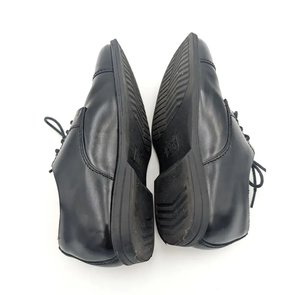 Florsheim Kids Reveal Cap Toe Oxford Dress Shoes 16599-001 Black Size US2M EU17